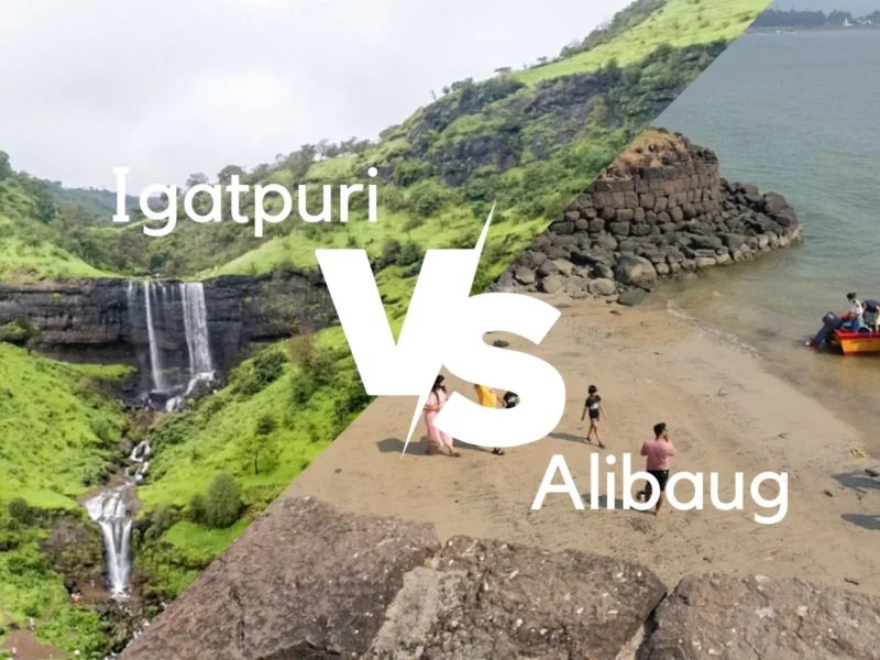 Igatpuri Vs Alibaug which is better?